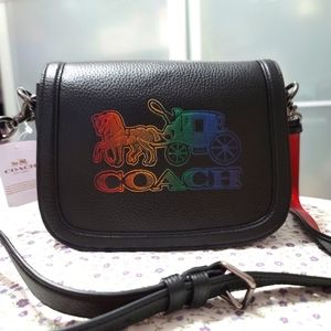 New Coach Saddle Crossbody bag